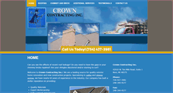 Desktop Screenshot of crowncontractinginc.com